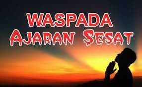 Ilustrasi wasopada ajaran sesat (Foto:Istimewa)