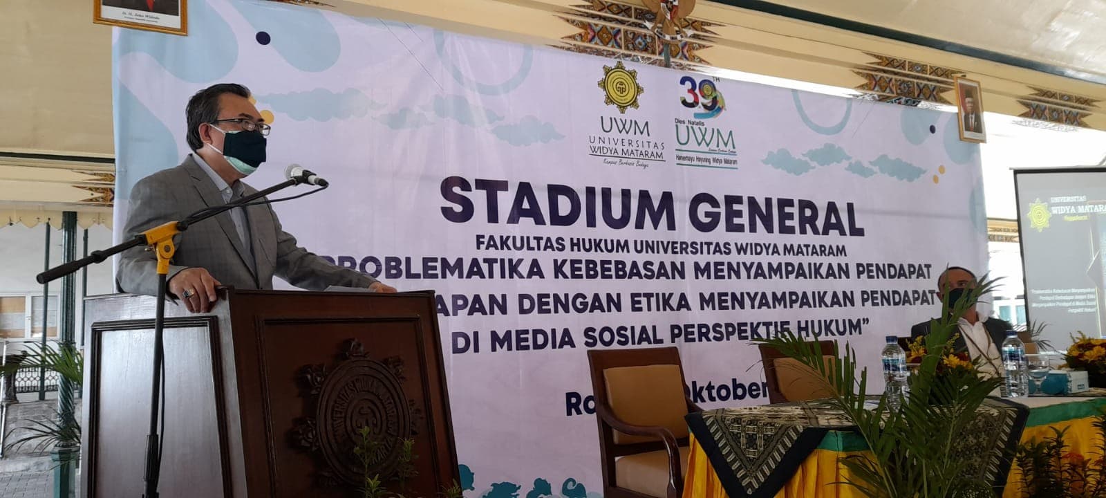 Rektor Universitas Widya Mataram Yogyakarta, Edy Suandi Hamid