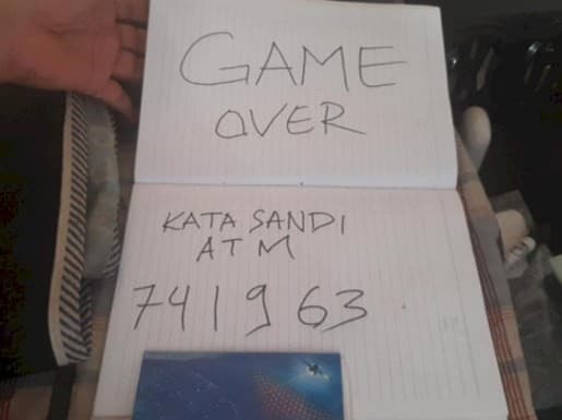 Geger penemuan jasad di kebun sawit. (Foto: Istimewa)