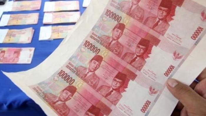 Ilustrasi uang palsu (Foto: Istimewa)