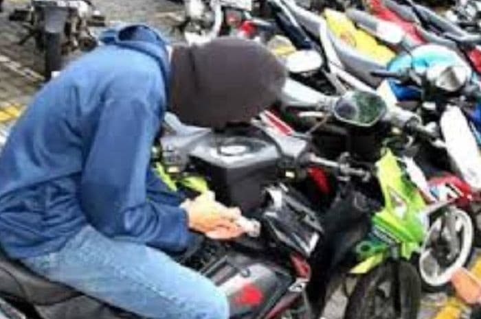 Ilustrasi Curanmor (motorplus-online.com)