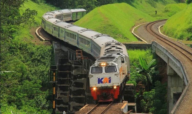 Ilustrasi kereta api