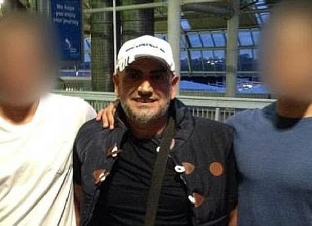 Khaled Khayat (tengah) saat ditangkap (Foto:Istimewa)