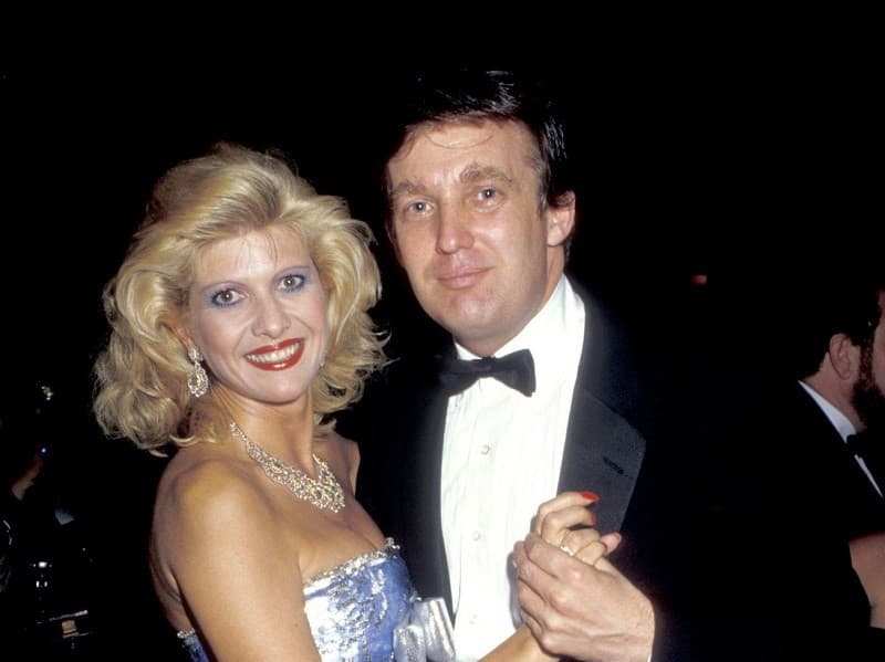  Ivana  bersama Donald Trump saat masih muda (Foto:Istimewa)