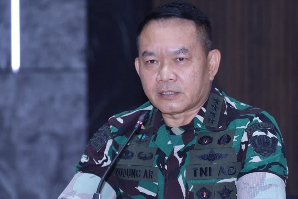 Kepala Staf TNI Angkatan Darat (KSAD) Jenderal Dudung Abdurachman