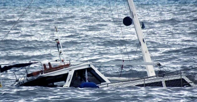 Ilustrasi Kapal Tenggelam (Foto: Istimewa)