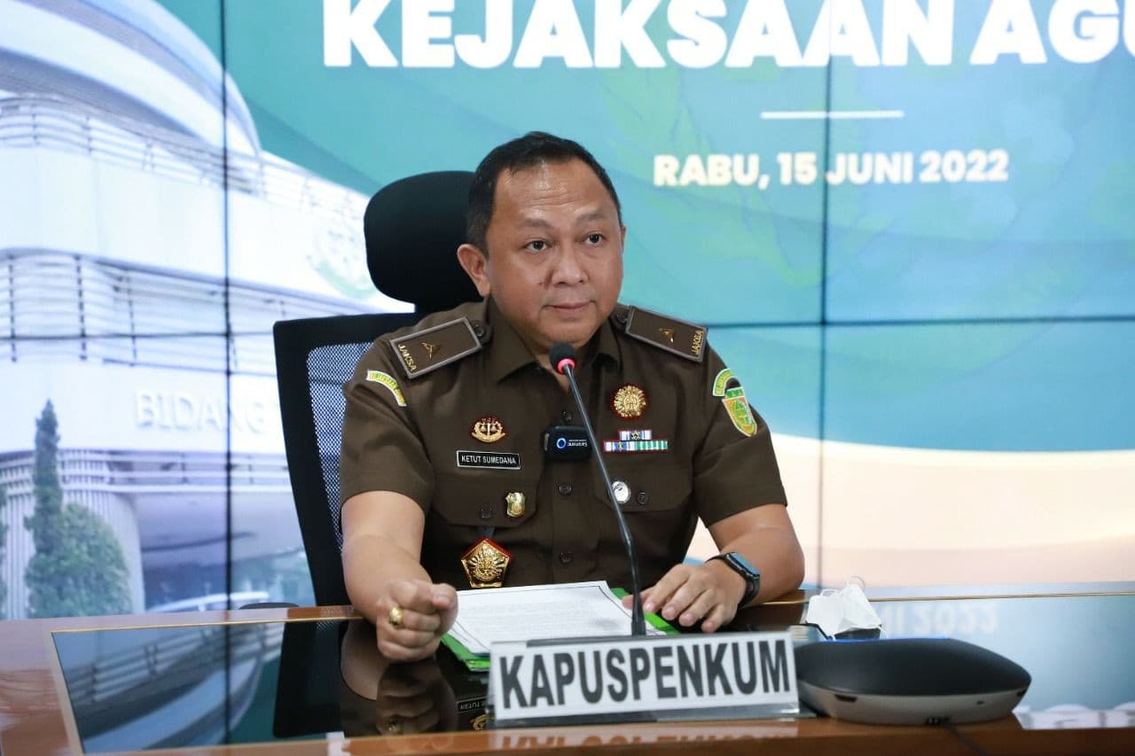 Kepala Pusat Penerangan Hukum Kejaksaan Agung (Kapuspenkum Kejagung) Ketut Sumedana