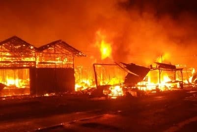 Mengenaskan! 141 Pekerja ART Tinggal di Apartemen Hong Kong yang Terbakar