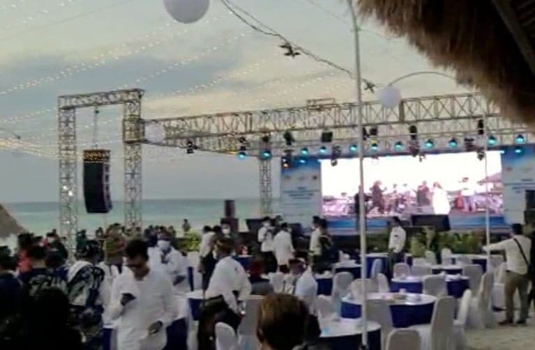 Beda dengan HRS Hingga Dipenjara, Kerumunan Pesta Pejabat NTT Satgas Cuma Tegur Viktor Laiskodat