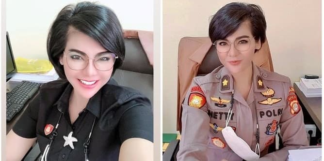 Pesona Kompol Netty Rosdiana, Polwan Viral Mirip Artis yang Lulus Doktor dengan Predikat Cumlaude