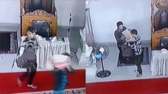 Keterlaluan! Bulan Ramdhan, Dua Pria Curi Beras Zakat Fitrah di Masjid Nurul Hijrah