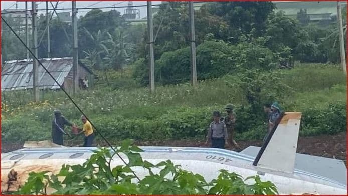 Pesawat Militer Jatuh Tewaskan Biksu Berpengaruh Pendukung Junta Militer Myanmar