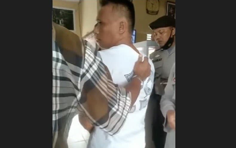 Ini Wajah Pria yang Lempar Pecahan Beling ke Petugas Damkar karena Kesal Dengar Suara Sirene