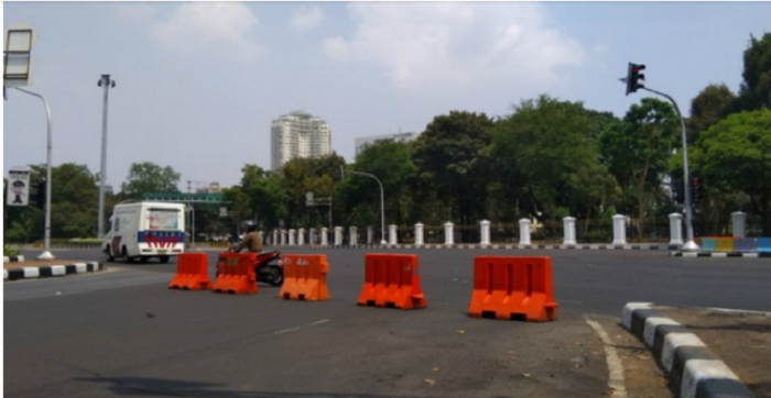 Ilustrasi Penutupan jalan  (Foto:RRI)