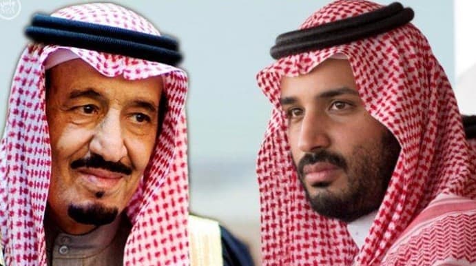 Raja Salman dan Putra Mahkota Mohammed bin Salman