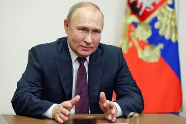 Presiden Rusia Vladimir Putin