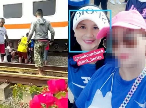 Merinding! Beredar Selfie Terakhir Wanita Cantik Sesaat Sebelum Tewas Terlindas Kereta di Bandung