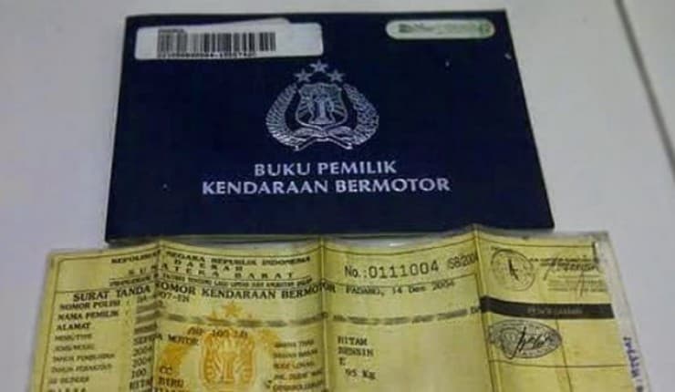 Ilustrasi BPKB dan STNK kendaraan (doc: tokopedia)