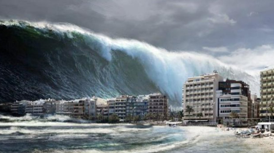 Ilustrasi Tsunami (Foto: Istimewa)
