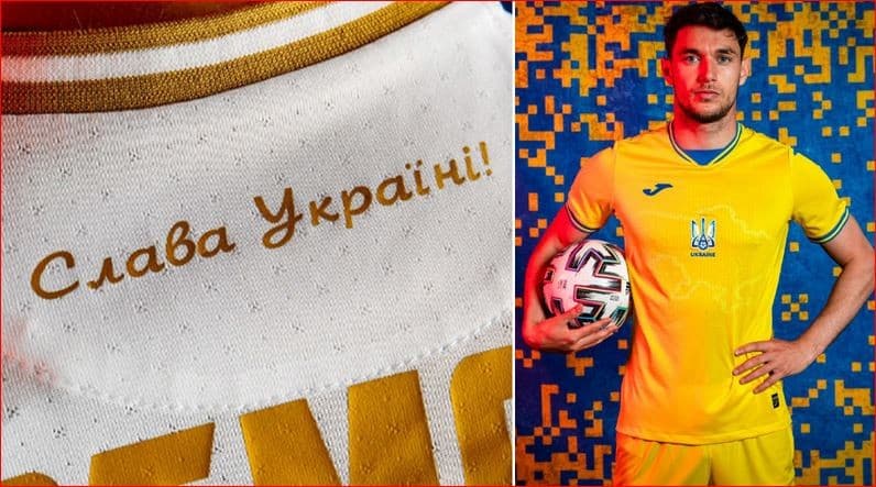 Kostum Timnas Ukraina Bikin Marah Yahudi dan Rusia