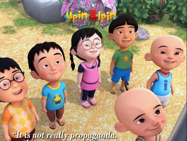 Serial animasi Upin & Ipin dituding propaganda Malaysia. (Foto: Ilustrasi)