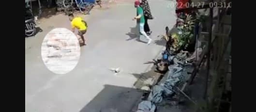 Kisah sebenarnya di balik video viral ODGJ banting anak kecil. 