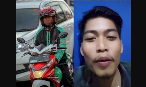 Viral driver ojol tinggalkan penumpang LGBT.