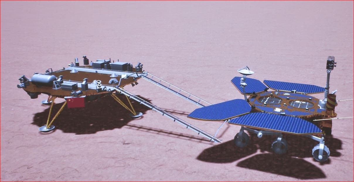 'Dewa Api' Cina Mulai Menjalankan Tugas di Mars