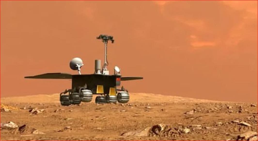 Malam Ini Cina Daratkan Kendaraan Jelajah di Mars