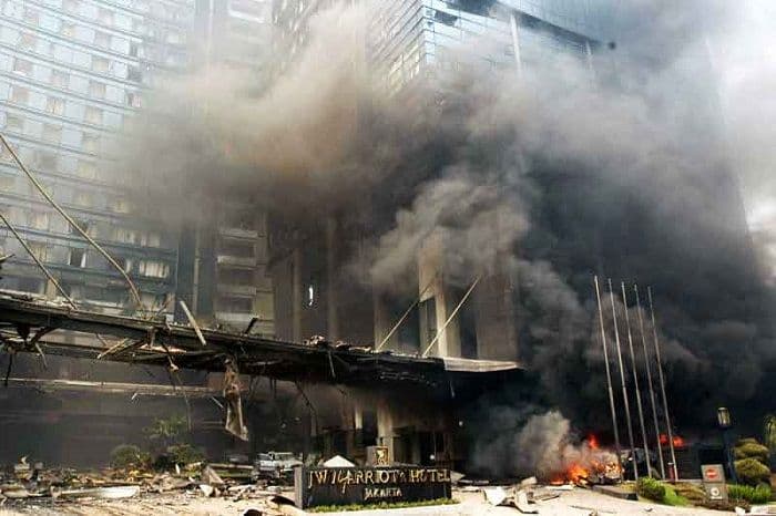 Pengeboman di Hotel JW Marriot Jakarta 2003 silam