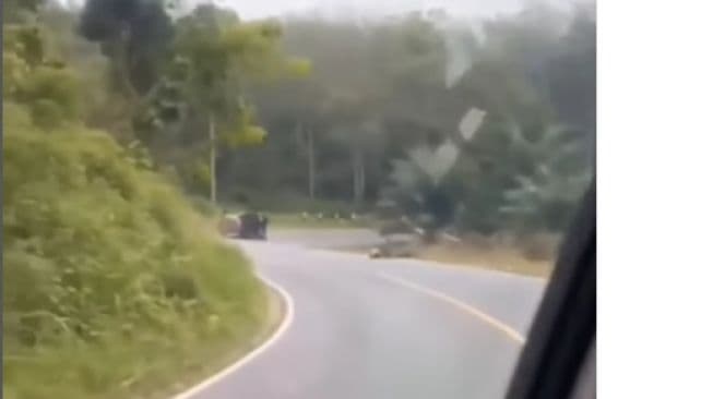 Perampokan di Jalan Lintas Sumatera