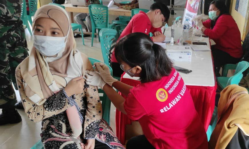 Binda Kaltara gelar vaksinasi Covid-19 masal di Tarakan (Foto: Istimewa)