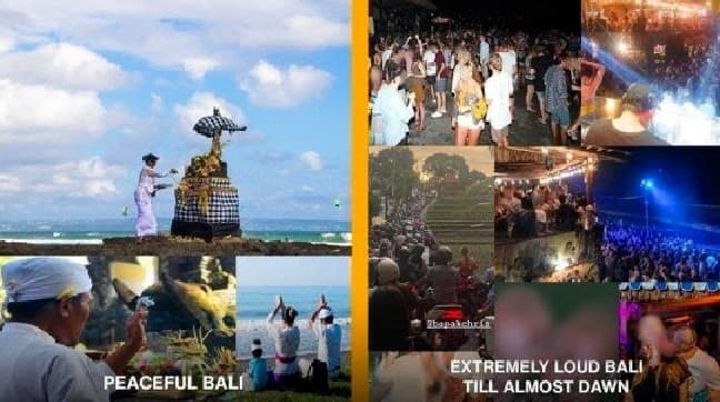 Petisi basmi polusi suara di Canggu, Bali. (Foto: Ilustrasi/Change.org)