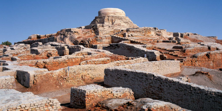 Situs peradaban kuno Mohenjo-Daro di Pakistan