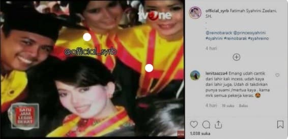 Gelar Sarjana Hukum Syahrini ramai dipertanyakan netizen. (Foto: Instagram) Gelar Sarjana Hukum Syahrini ramai dipertanyakan netizen. (Foto: Instagram)