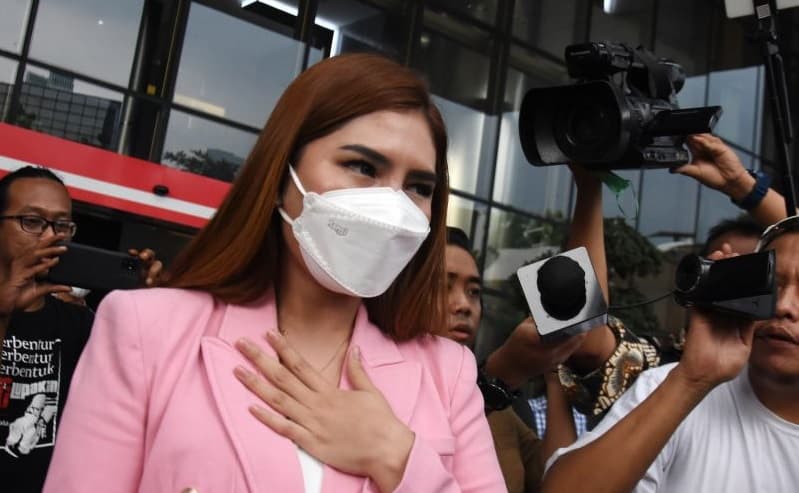 Pramugari PT RDG Airlines Tamara Anggraeny  (Foto:Antara)
