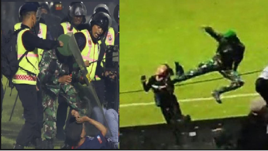 TNI bertindak represif terhadap suporter di Stadion Kanjuruhan