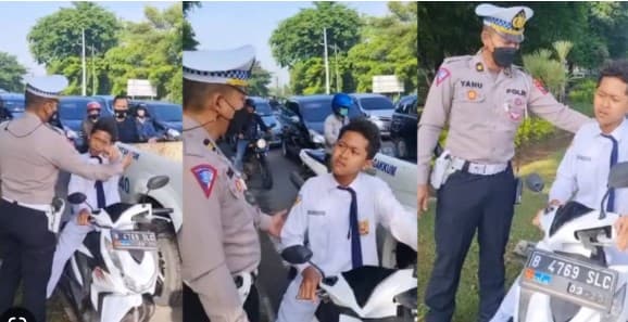 Viral Video Pelajar Nyolot Maki Polisi, Ahmad Sahroni Emosi Sampai 'Colek' Kapolri