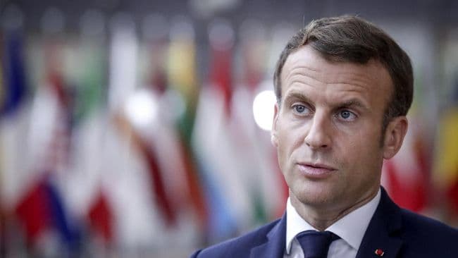 Presiden Prancis Emmanuel Macron (FOto: AP/Olivier Hoslet)