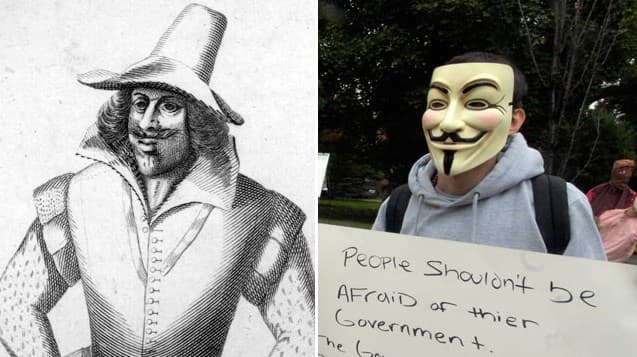 31 Januari merupakan hari kematian Guy Fawkes. (Foto: ABC News)