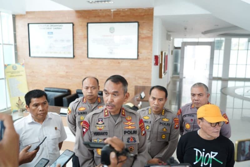 Kapolda Sulbar Inspektur Jenderal Polisi Verdianto Iskandar Bitticaca (Foto:ANTARA /Humas Polda Sulbar)