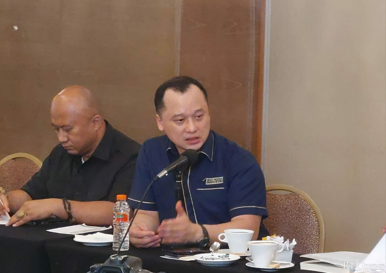 Mantan Direktur Utama PT Citra Lampia Mandiri (CLM), Helmut Hermawan (Foto: Hastina/REQnews)