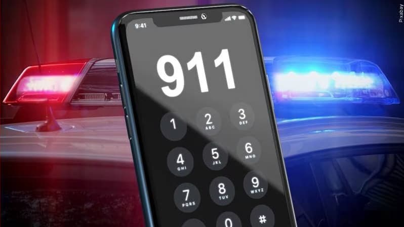 Ilustrasi nomor panggilan darurat 911
