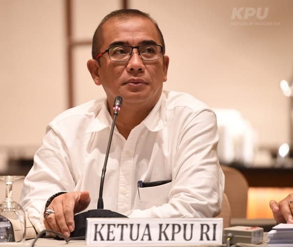 Ketua KPU, Hasyim Asy'ari (Foto:Twitter KPU)