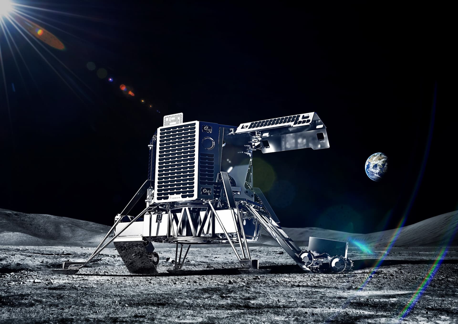 ispace lunar lander. Credit: ispace