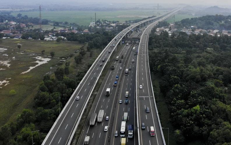 Jalan Tol Jakarta-Cikampek (Foto: ANTARA)