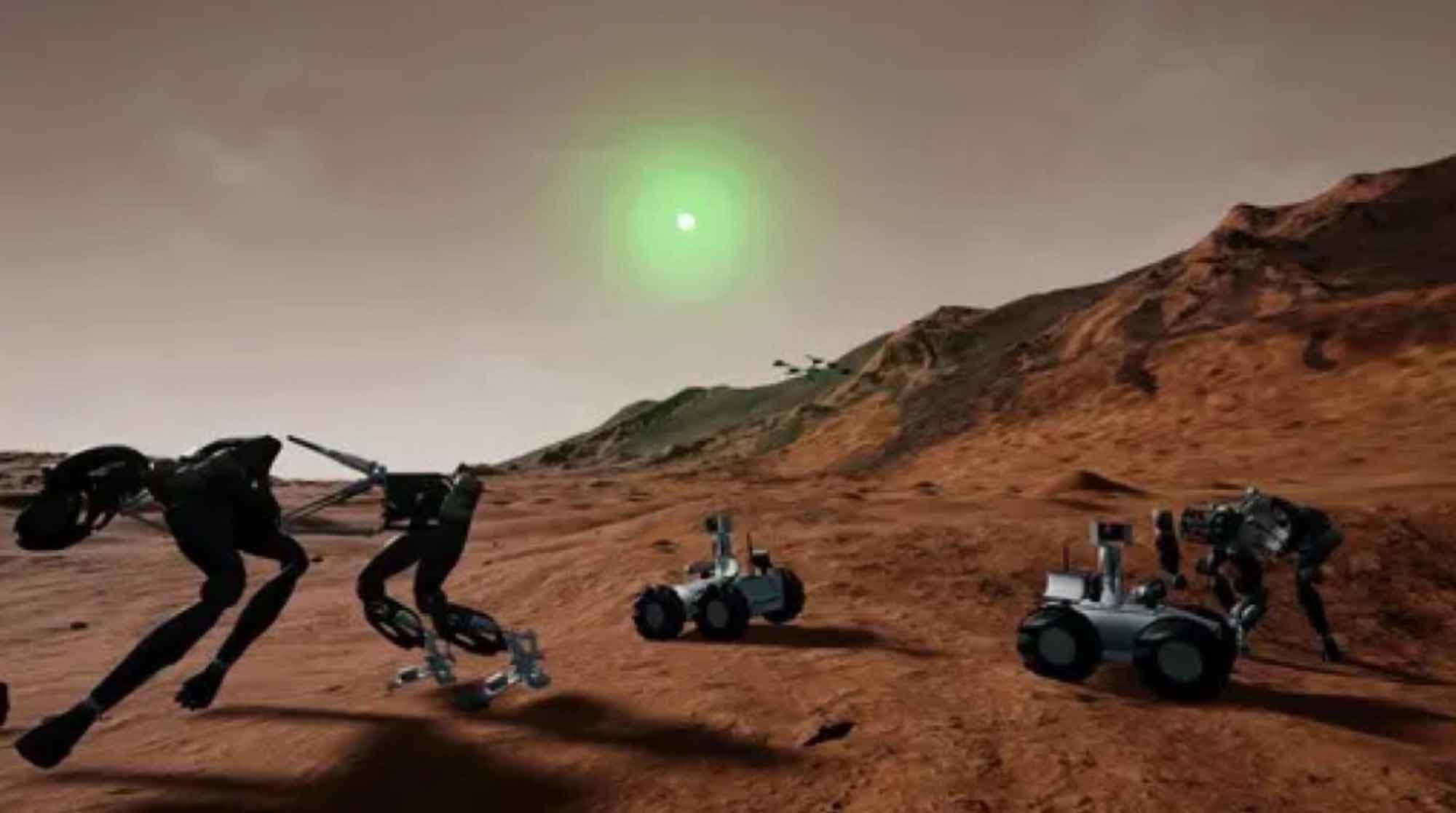 NASA akan Kirim Sekawanan Anjing Robot ke Mars