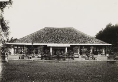 Krawatji, Een Landhuis te Tangerang bij Batavia. Circa 1930