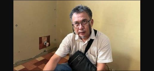 Ayah dari Putri Balqis, korban KDRT di Depok.