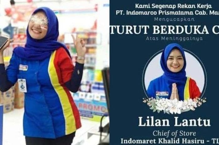 Viral karyawan Indomaret tewas bunuh diri usai ditipu pinjol.